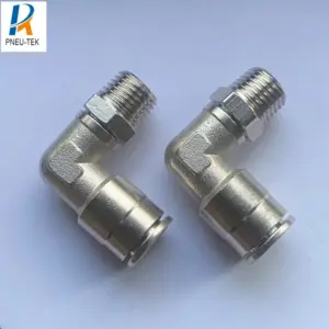 90 Degrees Swivel Male Elbow,Brass push In Fittings, One Touch In Fittings,Pneumatic Fittings MPL10-1/4