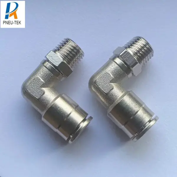 90 Degrees Swivel Male Elbow,Brass push In Fittings, One Touch In Fittings,Pneumatic Fittings MPL10-1/4