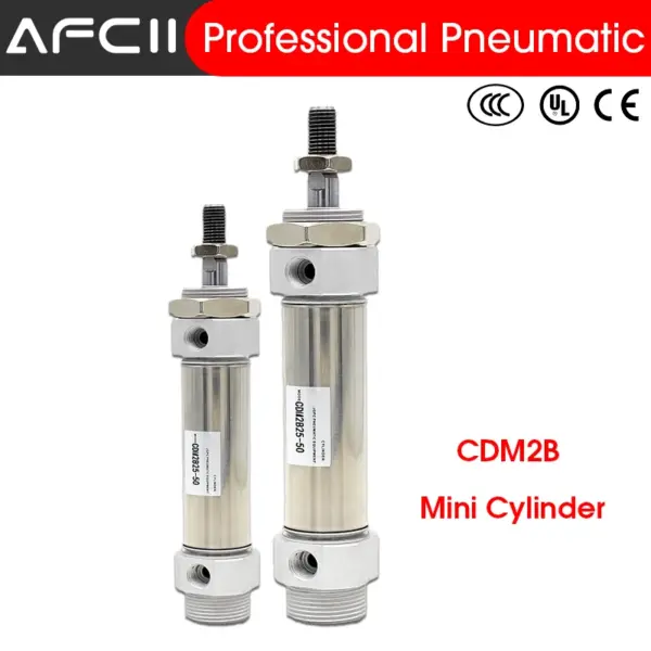 CDM2B CM2B16/20/25/32 Series Original replacemen Steel Magnetic Ring 25-500mm Stroke Double Acting Mini Pneumatic Air Cylinder