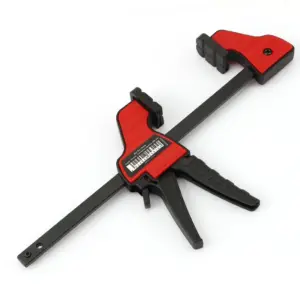 4 6 12 Inch Quick Ratchet F Clamp Heavy Duty Wood Working Work Bar Clamp Clip Kit Woodworking Reverse clamping 100 150 300mm