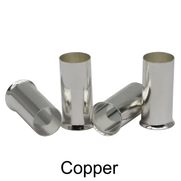 EN7506 EN7508 EN7510 EN7512 0.75mm2 #20AWG Wire Naked Sleeve Tubular Connector Cord End Ferrule Cable Lug Copper Crimp Terminal