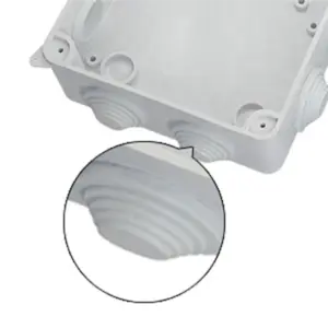 3CGRO-IP65 Waterproof Junction Box ABS Plastic Dustproof Universal Electrical Enclosure Outdoor And Indoor Project Box