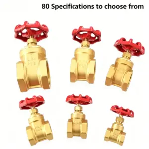 1/2 "3/4" 1 "bidirectional Brass Gate Valve DN15 20 25 32 40 50 Water Valve Manual Tap Water Gauge Internal Thread Switch Valve