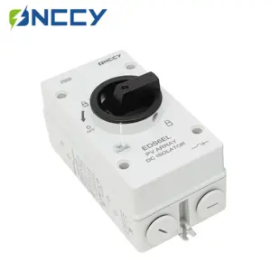 ONCCY 2P 4P DC Isolator Switch, 63A 600V 800V 1000V 1600V Photovoltaic Solar DC Isolation Switch Outdoor, IP66 for Solar Systems