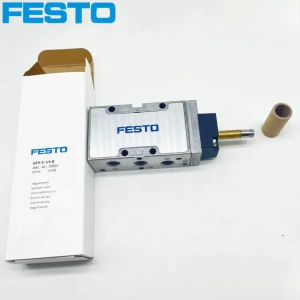 FESTO Solenoid Valve MFH-5-1/4-B 15901 MFH-5-1/8-B 19758 Pneumatic Directional Control Valve