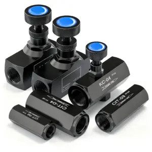 KC hydraulic one-way throttle valve flow control valve speed regulating valve 02/03/04 liquid regulating shut-off valve