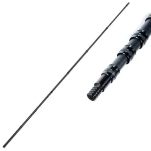 1.9 to 9.8ft Carbon Fiber Extension Pole Lightweight Telescoping Pole for Paint Rollers Cobweb Duster Window Cleaning and Multi
