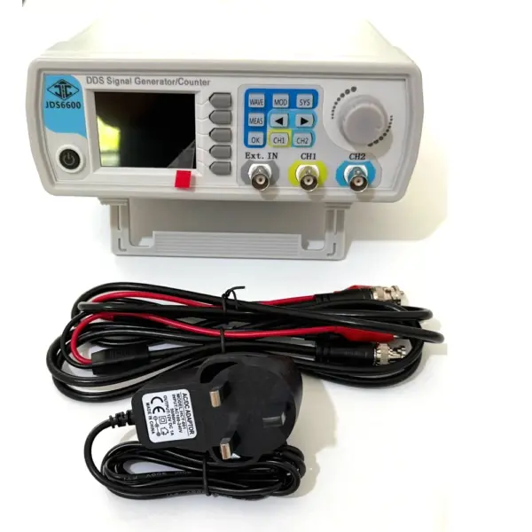 JDS6600 60MHz DDS Function Signal Generator CNC Arbitrary Waveform Dual-channel Digital Control Frequency Meter