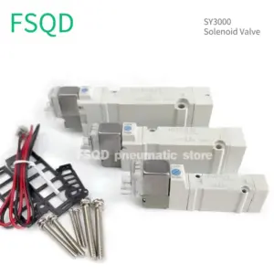 SY3120 SY3520-5LZD,5LZE,5LZ,5LD,5L 5GZD 5GZE 5LOU 5D-C4/C6/M5-Q FSQD Pneumatic Solenoid Valve SY3000 Sereis