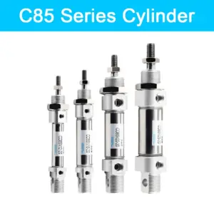 NEW Type Iso Pneumatic Cylinder C85 Air Cylinder Standard Double Acting Single Rod CD85N Bore 8 10 12 16 20 25mm Stroke 10-200mm