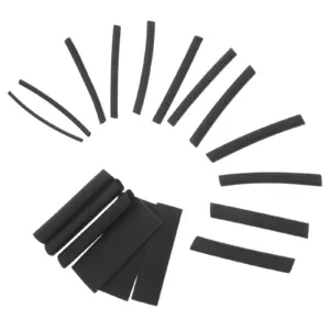 900Pcs Heat Shrink Tubing Kit Black Flexible Thermoplastic Wire Protection Sleeve for Automotive Industrial Home Wiring Cable