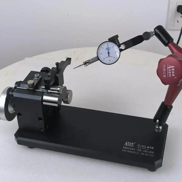 High Precision Concentricity Tester,Alignment Measuring Instrument for Axle Gear Runout,Eccentricity Check Tool with Dial Gauge
