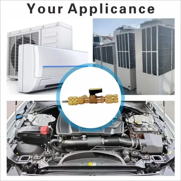 【NEW】1 Set For R22 R410a R134A R12 R32 Refrigerant Valve Core Remover Installer Kit With 1/4" & 5/16" Port Schrader Valve Tool
