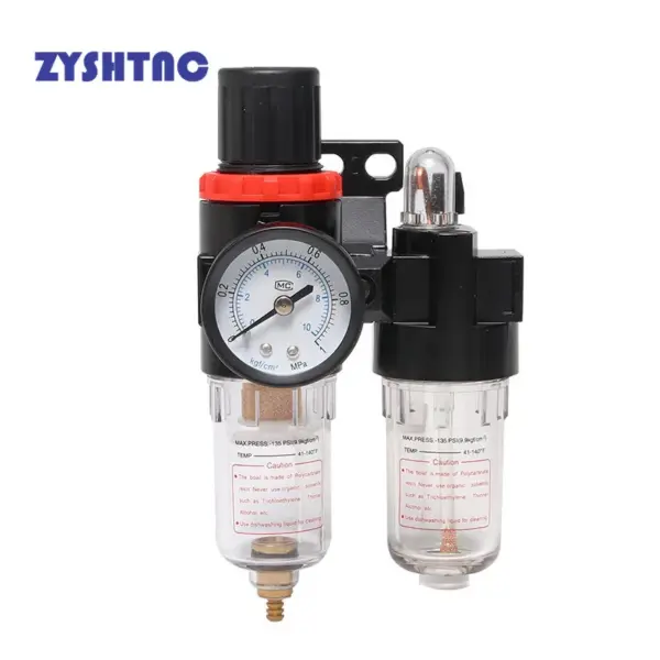 AFC2000 SFC200 G1/4 air compressor oil and water separator air filter is used to reduce the pressure valve regulator