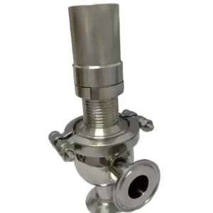 Pneumatic Safety Valve Pressure Relief Valve Stainless Steel Pressure Relief Valve Adjustable Quick-loading Air Storage Tank
