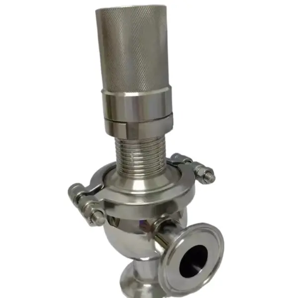 Pneumatic Safety Valve Pressure Relief Valve Stainless Steel Pressure Relief Valve Adjustable Quick-loading Air Storage Tank