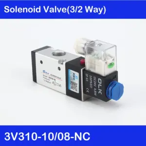 3V310-10-NC Normally Close 3/8"  3 Port 2 Position 3/2 Way Pneumatic Valve High Quality Solenoid Valve Body