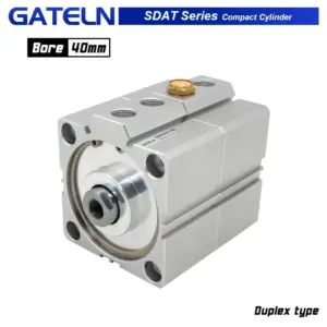SDAT40 series Duplex type Double acting pneumatic compact air cylinder