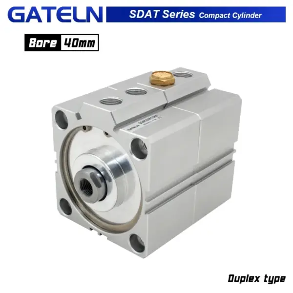SDAT40 series Duplex type Double acting pneumatic compact air cylinder