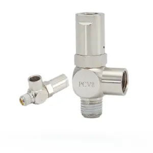 Pneumatic Safety Valve Air Check Valve One Way Non Return PCV Induction Check Valve PVC06 PVC15 DN6 DN25