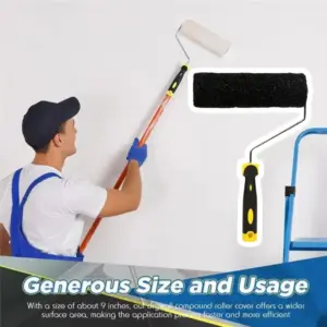 Comfortable Handle Painting Roller Set Smooth Plastering Small Painting Roller Texture Roller Textured Pattern Pattern Roller