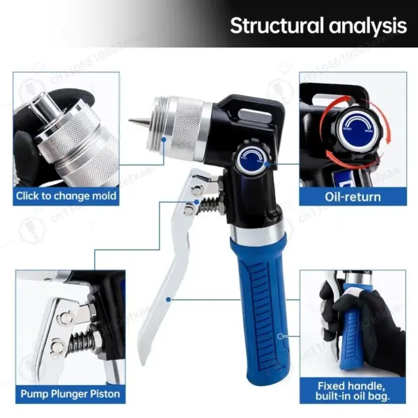 One-hand Hydraulic Flaring Tool VG-300A Portable Tube Expander for Copper Aluminum Pipe Air Conditioning HVAC Tool