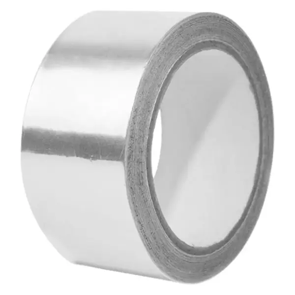 1 Roll Heavy Duty Aluminum Foil Tape Silver High Temperature Resistant for Hvac Ducts Electrical Repair Insulation Sealing Foil