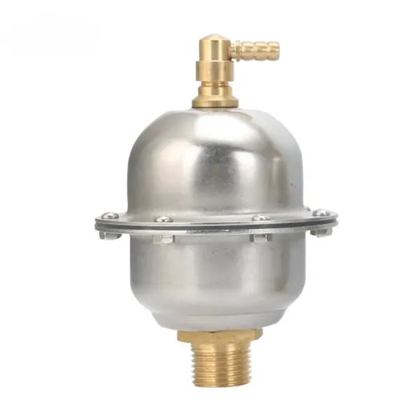 DN15-25 1/2" 3/4" 1" BSP Male Brass 304 Stainless Automatic Air Vent Safety Release Pressure Relief Valve Pipeline Water Heating