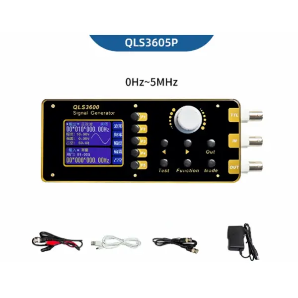 QLS3600S arbitrary wave DDS function signal generator/signal source/frequency/pulse/sweep/counter