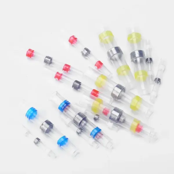 Solder Seal Wire Connector Boxed 3:1 Heat Shrink Sealed Insulated Butt Splice Terminal Waterproof Butt 300PCS
