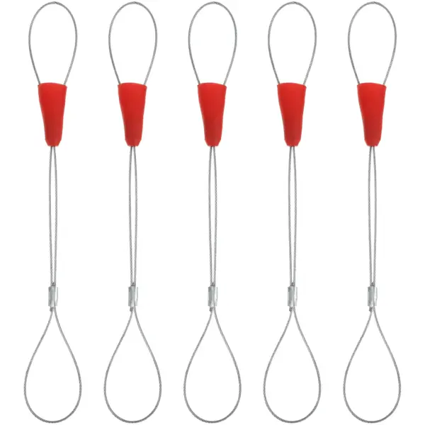 5Pcs Electrician Cable Threader Wire Puller Fish Tape Fastener Tool Heavy Duty Portable Fish Tape Fastener Tools