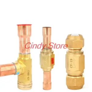 1PCS Refrigerator check valve welding air conditioning Refrigerate check valve one way valve