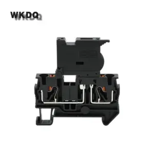 10Pcs PT4-HESILED Fuse Terminal Block With LED 24V/220V DC/AC 5x20 mm Fuse Insert PT4-HESI PT 4mm² Push-in Din Rail Connector