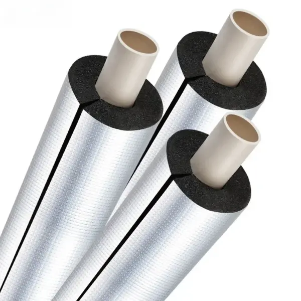 Self-adhesive Open-style Foam Pipe Insulation Sleeve Aluminum Foil Water Pipe Air Conditioning Insulation Inner Diameter 2030