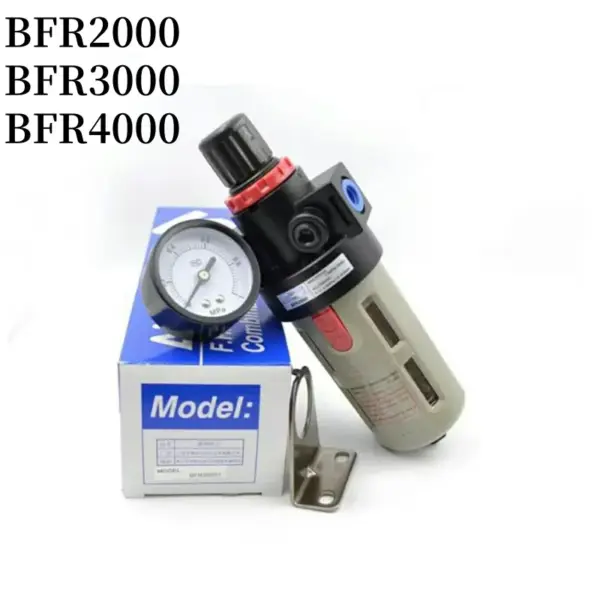 BFR2000 1/4 BFR3000 3/8 BFR4000 1/2 Air pump filter pressure reducing valve Oil-water separator Regulator for compressors