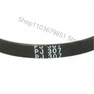2pcs PJ307 Air Compressor Belt for Bostitch Husky AB-9075047 Rubber Conveyor PJ Poly-V Belt 4PJ307