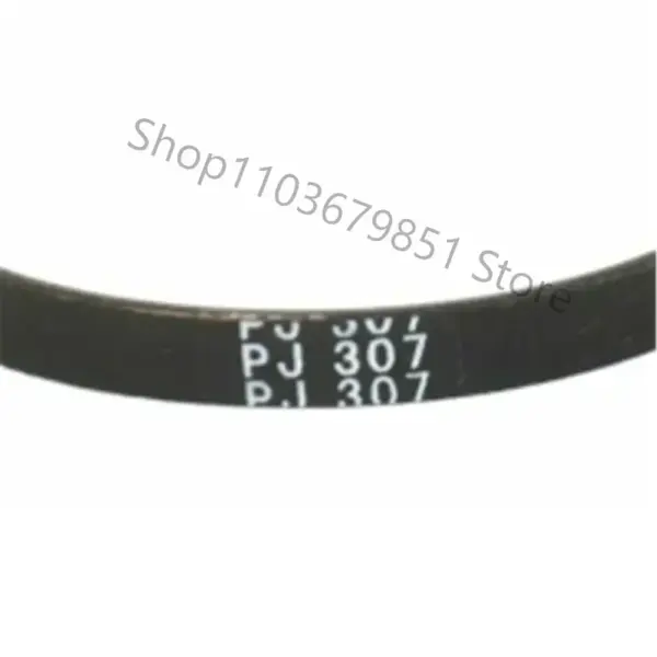 2pcs PJ307 Air Compressor Belt for Bostitch Husky AB-9075047 Rubber Conveyor PJ Poly-V Belt 4PJ307
