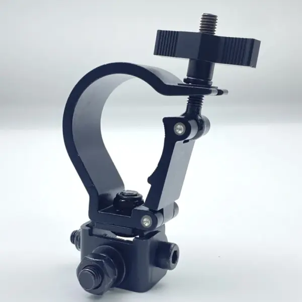 Foldable Aluminum Clamp Half Coupler Quick Lock Folding Clamp 48-51mm For Pipe Truss Mounting Fixtures Transport In Flightcase