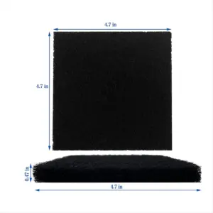ABKM 12 Pack Activated Carbon Filter Replacement Refills for KOTTO Solder Smoke Absorber Fume Ventilation Extractor