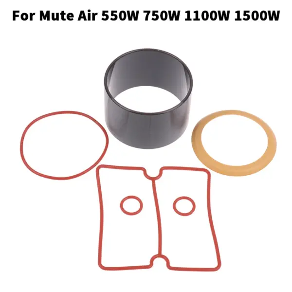 【AD】1Set Vacuum Pump Oil-Free Mute Air Compressor Cylinder Sleeve Piston Cylinder Ring Kit For Mute Air 550W 750W 1100W 1500W