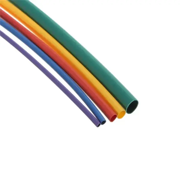 2:1 Polyolefin Heat Shrink Shrinking Tubing Tube Wire Wrap Cable Insulated Sleeve Kit Set 5 Sizes 55pcs 11Colors Shrinkage Ratio
