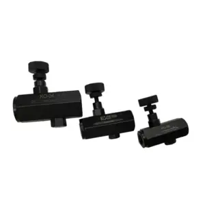 PT Thread Hydraulic One-Way Throttle Valve Multiple Flow Control Valve KC-02/03/04/06/08 Throttle Valve For Hydraulic Systems