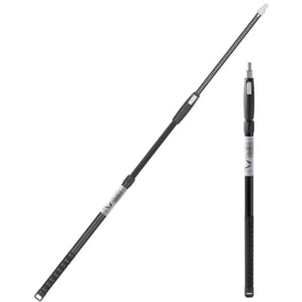 VOOMEY 3-5.9 ft 0.95-1.8m Dual Extending 50 Point Adjustable Extension Pole for Paint Roller Frames Heavy-Duty Telescopic Exten
