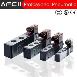 4v210 Better Quality Airtac Type 4V210 08 4v110-06 4v310-10 4v410-15 Thickened Pneumatic Solenoid Valve 12V 24V DC AC 110V 220V
