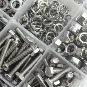 240pcs Stainless Steel Hex Bolt & Nut Set - Durable, Corrosion-Resistant with M4 & M5 Sizes for Versatile Use