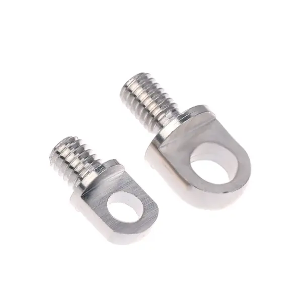NEW 3Pcs Brass Stud Nuts & Eye Bolts With Hole M3/M4/M5/M6/M8/M10 - Copper Lifting Eye Screws Set
