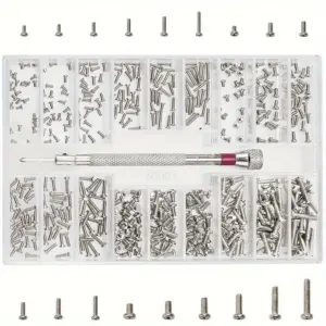500Pcs Mini Screws Set Micro Laptop Computer Screw Sunglass Watch Tablet Glasses Repair Screws Hardware Tools