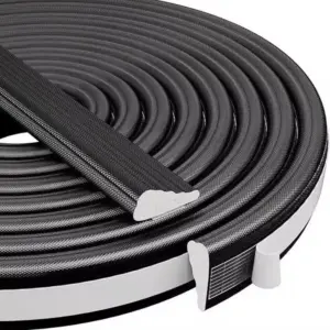 5M New Window Weather Wedge Seal Strip Acoustic Foam Sealing Strip for Door Windows Windproof Soundproof Cotton Seal Gap Filler
