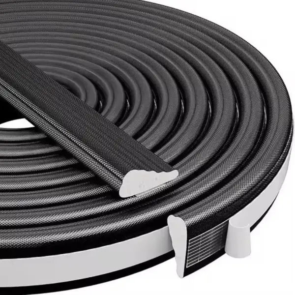 5M New Window Weather Wedge Seal Strip Acoustic Foam Sealing Strip for Door Windows Windproof Soundproof Cotton Seal Gap Filler