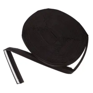 1 Roll Door Seal Strip Self-Adhesive Foam Weather Stripping for Windows Soundproofing Insulation Draft Stopper Large Gap Filler